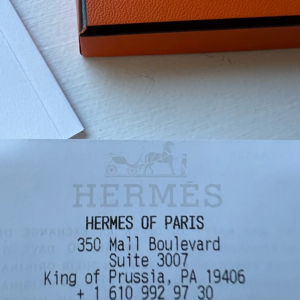 New in box authentic Hermes click h bracelet - Picture 5 of 5
